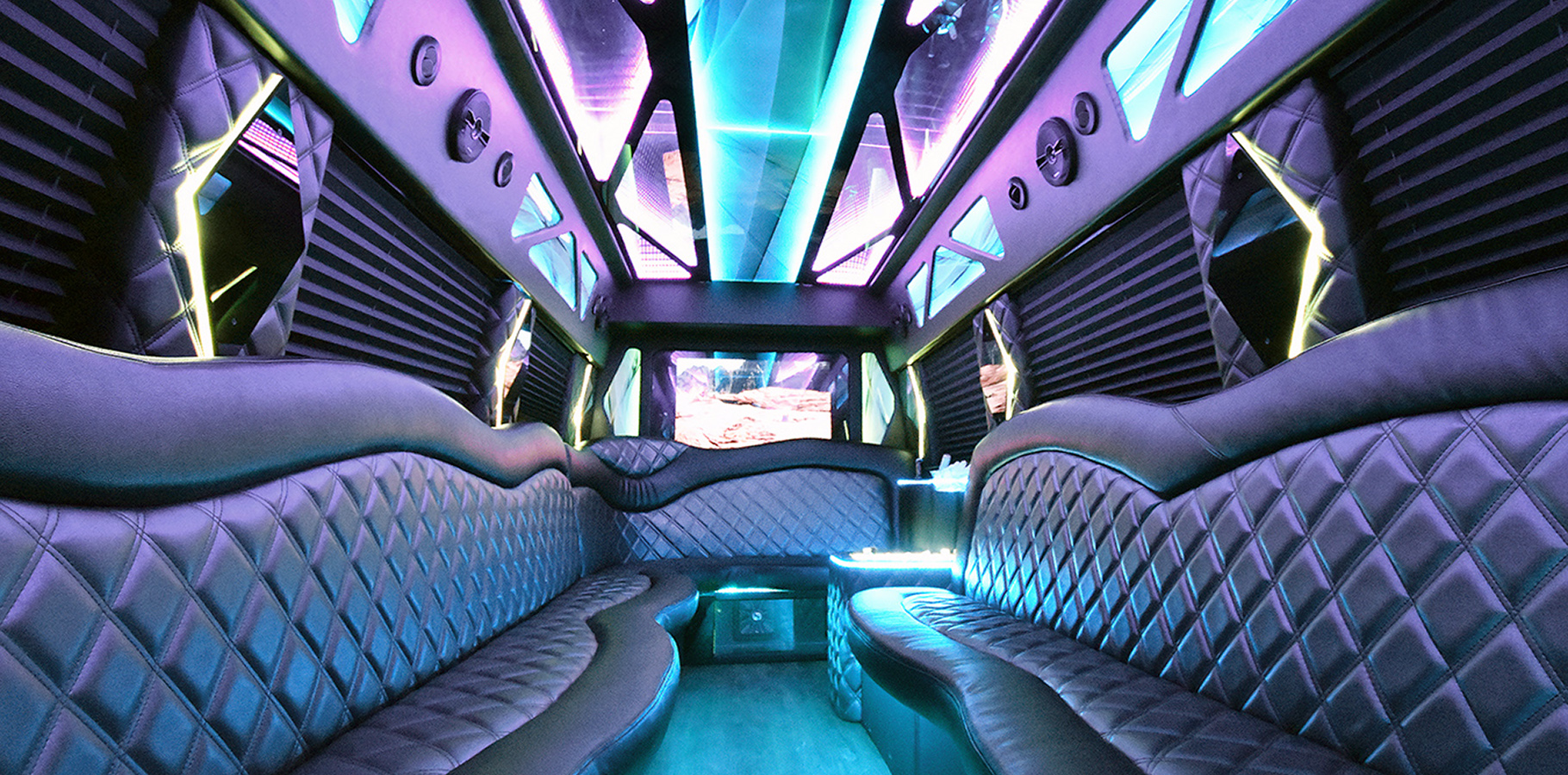 limousine interior Chicago limo for businesses